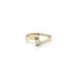 Gold Verlobungsring mit Zirkon