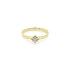 Goldring mit Zirkonen