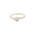 Gold Verlobungsring mit Zirkon