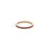 Goldring mit roten Steinen Ewigkeit