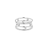 Goldring mit Zirkonen