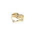 Goldring mit Zirkonen