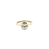 Gold Verlobungsring mit Zirkon
