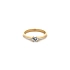 Gold-Zirkon-Zahnring