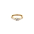 Gold Verlobungsring mit Zirkon
