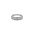Ring mit Zirkonen aus Weißgold
