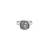 Ring mit Zirkon aus Weißgold