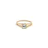 Gold Verlobungsring mit Zirkon