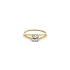 Gold Verlobungsring mit Zirkon