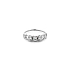 Ring mit Zirkonen aus Weißgold