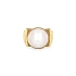 Goldring mit Perle