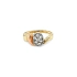 Goldring mit Zirkonen