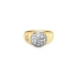 Goldring mit Zirkonen