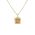 Gold-Anhänger Wassermann