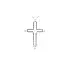 Anhänger Kreuz mit Perle und Zirkonen aus Weißgold