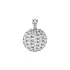 Anhänger aus Weißgold mit Zirkoniumdioxid