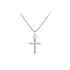 Anhänger Kreuz mit Jesus Christus aus Weißgold