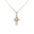 Goldenes Kreuz mit Zirkon