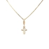 Gold-Anhänger für Armband Kreuz