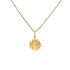 Gold-Anhänger Blume