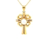 Goldenes Kreuz mit Perle