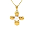 Goldenes Kreuz mit Perle