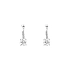 Gold-Ohrringe mit Diamanten