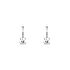 Gold-Ohrringe mit Diamanten