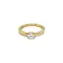 Gold Verlobungsring mit Diamant