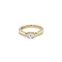 Gold Verlobungsring mit Diamant