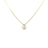 Gold-Anhänger mit Diamant