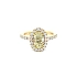 Verlobungsring aus Gold mit gelbem Fancy-Diamanten