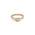 Gold Verlobungsring mit Diamant