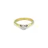 Gold Verlobungsring mit Diamant