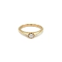 Gold Verlobungsring mit Diamant