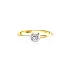 Gold Verlobungsring mit Diamant