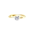 Gold Verlobungsring mit Diamant