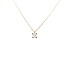 Gold-Anhänger mit Diamant