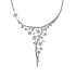 Gold-Halskette mit Diamanten