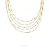 Gold Marco Bicego Marrakech Halskette CG340-B8 YW