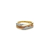 Goldring mit Diamanten