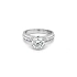 Verlobungsring aus Gold mit Diamanten