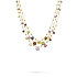 Gold-Halskette mit Halbedelsteinen Marco Bicego Paradise