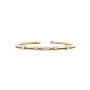 Diamant-Manschettenarmband aus 18kt Gelbgold, 0,79 ct