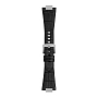 Schwarzes Tissot Lederarmband für PRX 42 mm T852.049.415