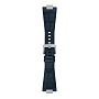 Blaues Tissot Lederarmband für PRX 40 mm T852.047.701