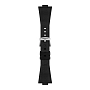 Schwarzes Tissot Gummiarmband für PRX 40 mm T852.048.462