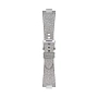Graues Tissot Lederarmband für PRX 35 mm T852.049.550