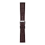 Braunes lederarmband Tissot 21 mm T852.045.399