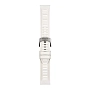 Weißes silikonarmband Tissot 21 mm T852.049.245